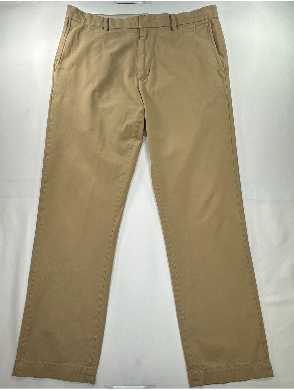 Banana Republic Emerson Flat Front Chinos Brown Mens 36/34